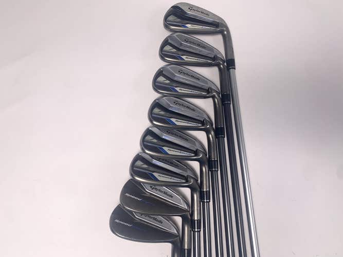 TaylorMade Speedblade Iron Set 5-PW+GW+SW VeloxT Ladies Graphite Womens RH