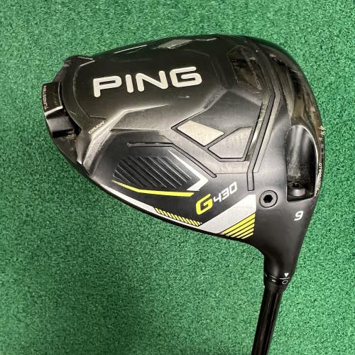 PING G430 LST 9.0 Driver C6 Blue Stiff Flex Graphite Shaft Men's Right Hand