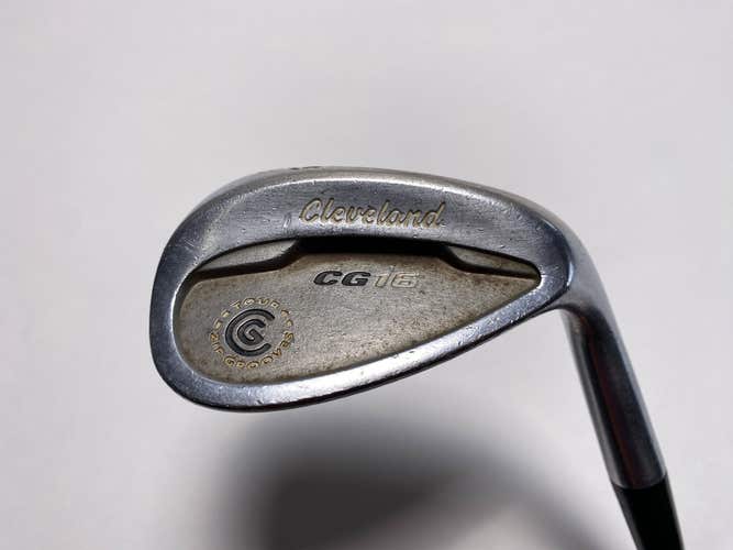 Cleveland CG16 Satin Chrome Sand Wedge SW 56* 10 Bounce Wedge Steel Mens RH