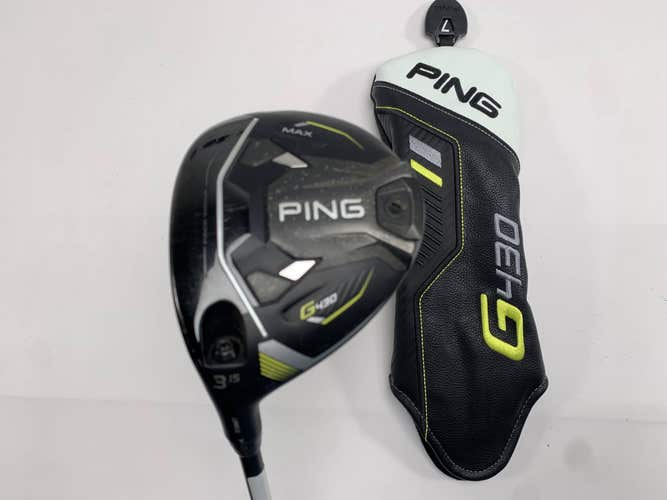 Ping G430 Max 3 Fairway Wood 15* Alta CB 65g Regular Graphite Mens LH HC