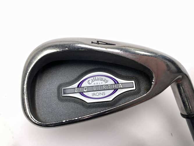 Callaway Big Bertha 2002 Single 4 Iron RCH 65i Ladies Graphite Womens RH