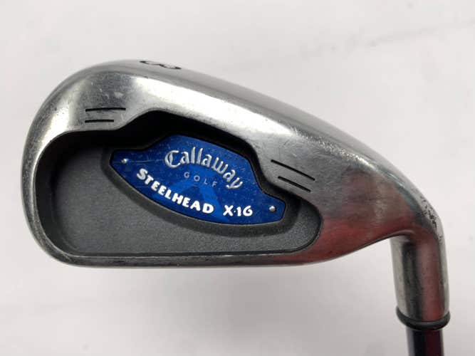 Callaway X-16 Single 3 Iron System CW75 Regular Steel Mens RH