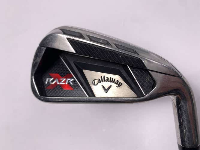 Callaway Razr X Single 6 Iron Regular Steel Mens RH Midsize Grip