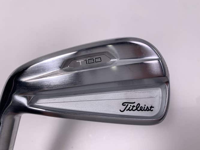 Titleist T100 2023 Single 4 Iron Project X Rifle 6.5 Extra Stiff Steel Mens LH