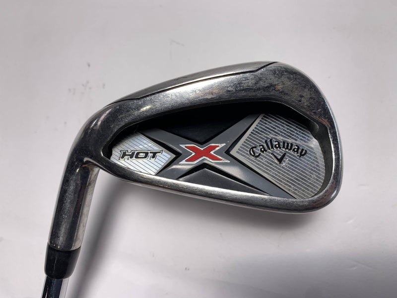 Callaway X Hot 19 Single 6 Iron True Temper XP 85 S300 Stiff Steel Mens LH