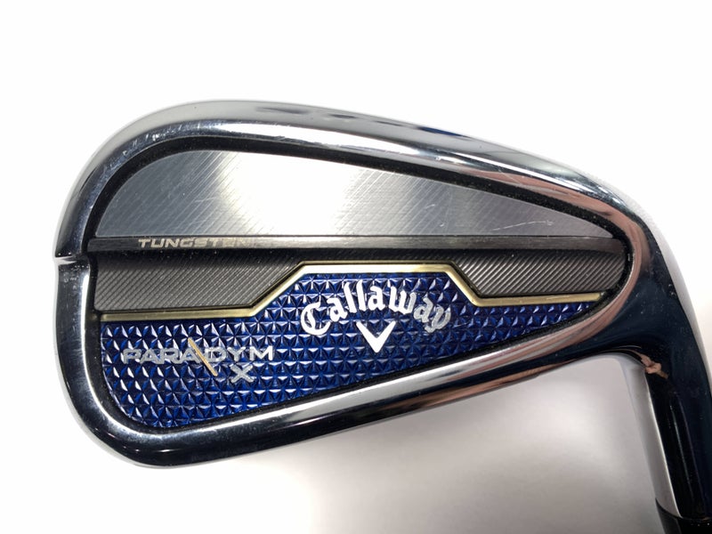 Callaway Paradym X Single 7 Iron Project X HZRDUS 5.5 Regular Graphite Mens RH