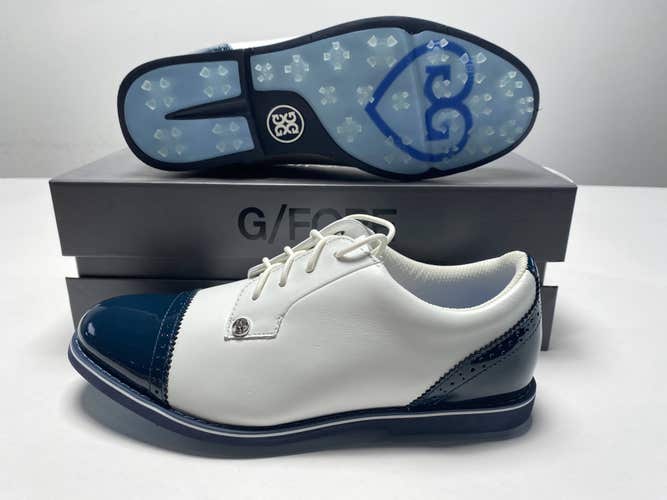 G/FORE LTD ED Cap Toe Gallivanter Golf Shoes White Women's SZ 8 (G4LS20EF04)