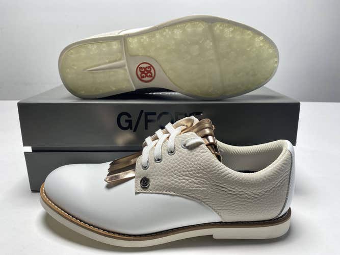 G/FORE Kiltie Gallivanter Golf Shoes White Women's SZ 8 (SW171522KT)