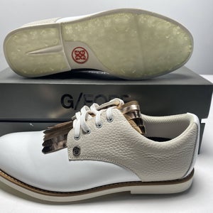 G/FORE Kiltie Gallivanter Golf Shoes White Women's SZ 9 (SW1717522KT)