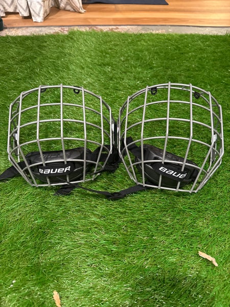 2 pack Bauer Profile I & II Facemask Full Cage