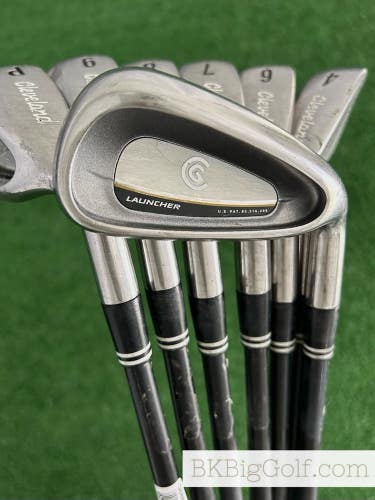 Cleveland Launcher Iron Set 4-P / Action Lite A Flex Senior Graphite