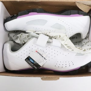 Garneau Womens Size 11.5 Bike Shoe Multi Air Flex II White 1487306-019