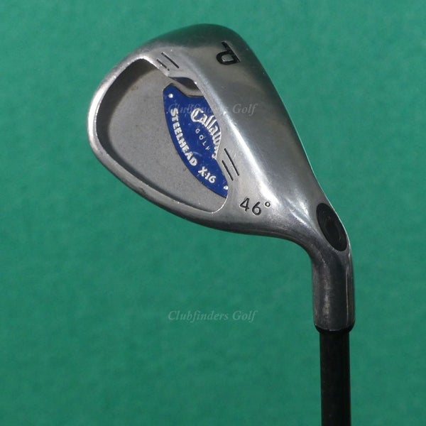 Callaway Steelhead X-16 46 PW Pitching Wedge Aldila VX Graphite Stiff