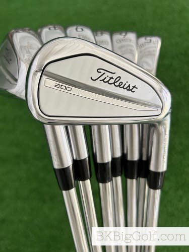 Titleist T200 23 Forged Iron Set 5-48 / True Temper AMT Black Stiff