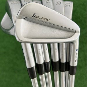 Ping iBlade Iron Set 4-W / Dynamic Gold 120 Stiff