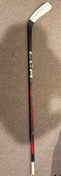 Senior CCM JetSpeed FT7 Pro Right Handed Hockey Stick P90 85 Flex Pro Stock (Used)