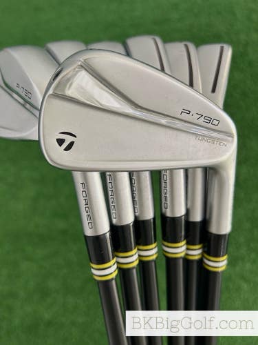 Taylormade P790 21 Forged Iron Set 4-P / KBS TGI 110 Extra Stiff Graphite +1