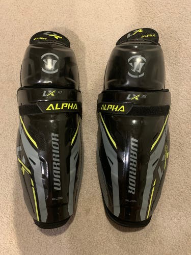 Senior Warrior Alpha LX 30 14" Shin Pads (Used)
