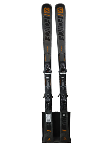 USED Salomon S/Force 9 Skis 163cm with Salomon Z12 Bindings (2021)