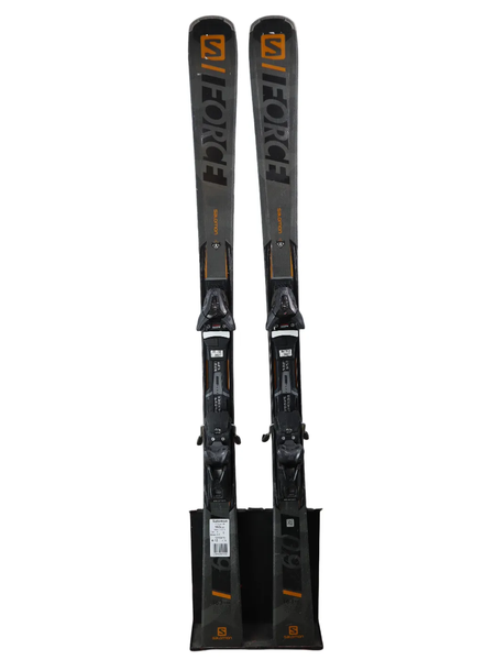 USED Salomon S/Force 9 Skis 163cm with Salomon Z12 Bindings (2021)