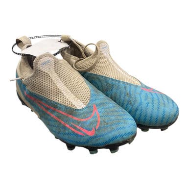 Used Nike GHOST PHANTOM Soccer Cleats Royal Blue Junior 03 11375-S000368903