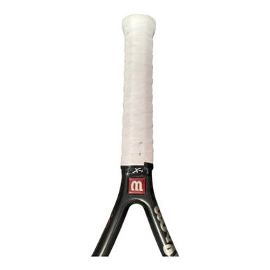 Used Wilson HYPER CARBON 2 Adult Tennis Racquet Black 4 1/2" 11375-S000370093