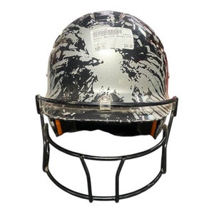 Used Schutt Batting Helmet w/Mask Black MD 11375-S000370125