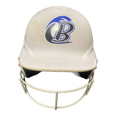 Used RIP-IT Batting Helmet w/Mask White M/L 11375-S000370121