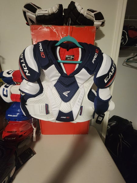 Men's XL Senior Easton PRO10 Shoulder Pads Pro Stock (New)