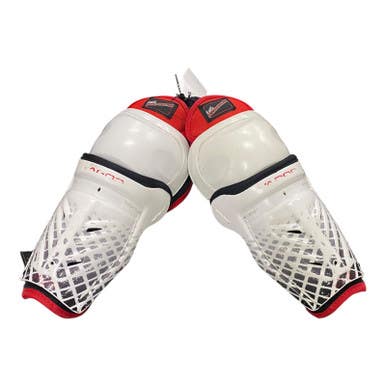 Used Bauer VAPOR SG Junior Shin Guards White 7 1/2" 11375-S000369920