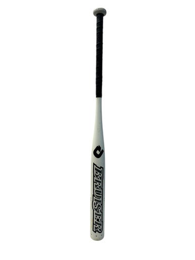 Used Demarini BRUISER BB/SB Slowpitch Bat White And Black 34" 11835-S000201438