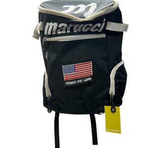 Used Marucci DYNAMO BAT BACKPACK BB/SB Player Backpack Black 11835-S000201419