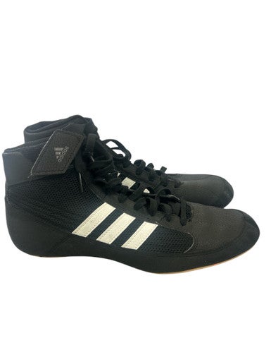 Used Adidas Wrestling Shoes Black Senior 8.5 11862-S000091881