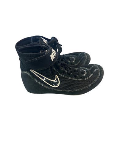 Used Nike Wrestling Shoes Black Junior 02.5 11862-S000091870