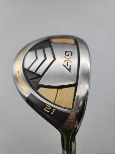 GX7 FAIRWAY 7 WOOD 21* SENIOR GX-7 45G +HC GOOD