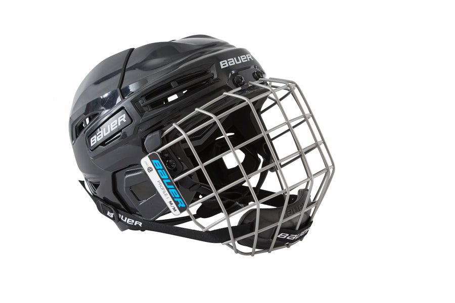 NEW Bauer IMS 5.0 Helmet Combo, Black, Small