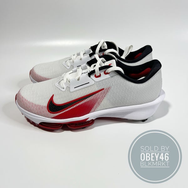 Nike Air Zoom Infinity Tour 2 “White Uni Red” Golf Shoes 10.5 Wide