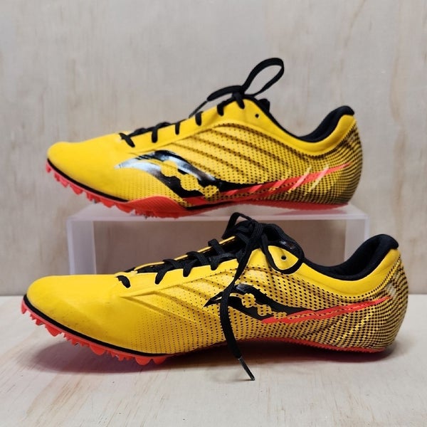 Saucony Men's Yellow Track Running Jogging Shoes 8.5