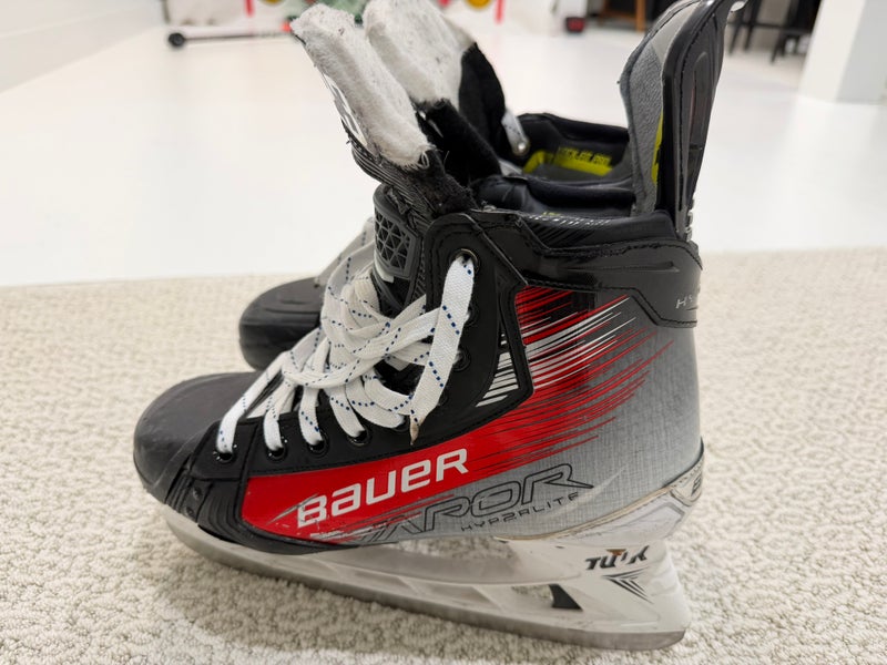 Game Used Lucas Raymond Bauer Vapor Hyperlite 2 Regular Width  Pro Stock 8 (Used)