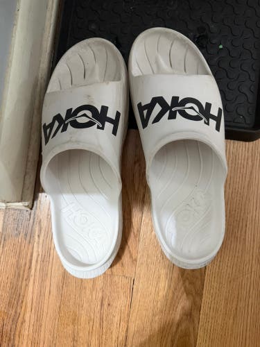 White Unisex Size M 14.0 (W 15.0) Adult Sandals (Used)