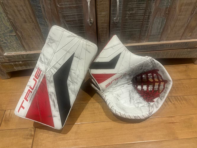 Pro Stock True Catalyst PX5 Pro Goalie Glove & Blocker Set Andersen