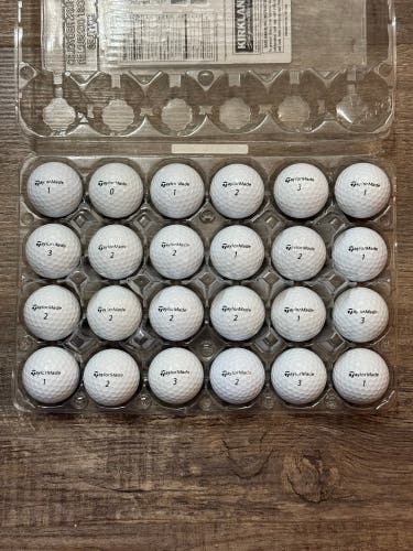 24 TaylorMade SpeedSoft Golf Balls - 5A MINT CONDITION ONLY