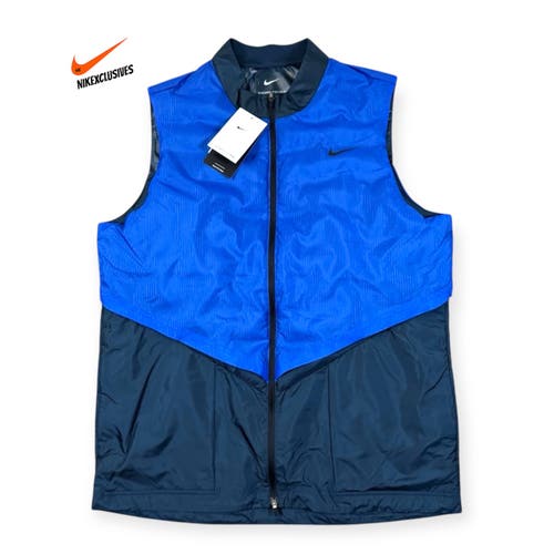 Blue Medium Men's Nike Men's Therma-FIT ADV Repel Golf Vest FQ0447-478 (New)