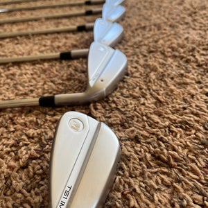 Golfworks Right Handed Iron Set Extra Stiff Flex Steel Shaft (Used)