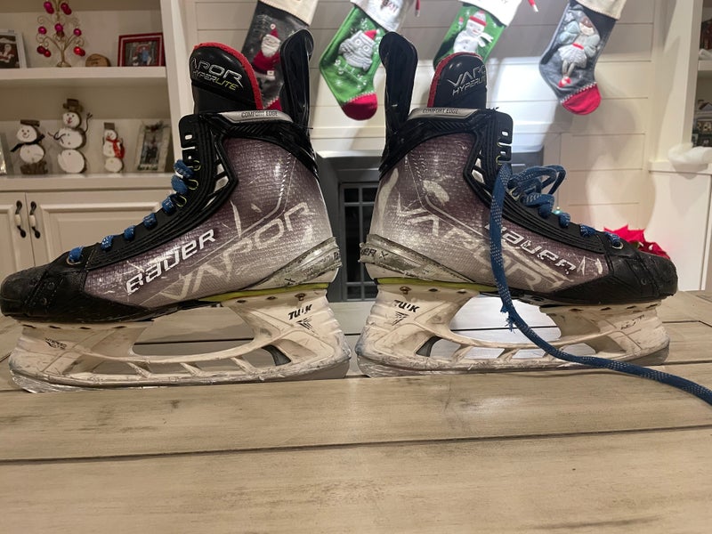 Bauer Vapor Hyperlite Hockey Skates Regular Width Pro Stock Size 6.0 (Used)