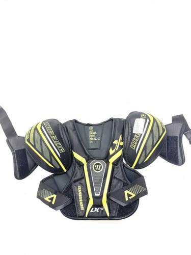 Used Warrior ALPHA Junior Shoulder Pads SM 11860-S000301698