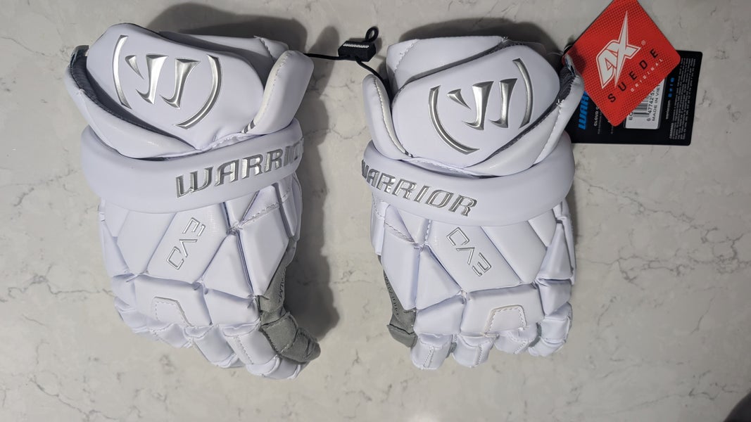 Warrior Evo QX2 Lacrosse Gloves Medium (New)