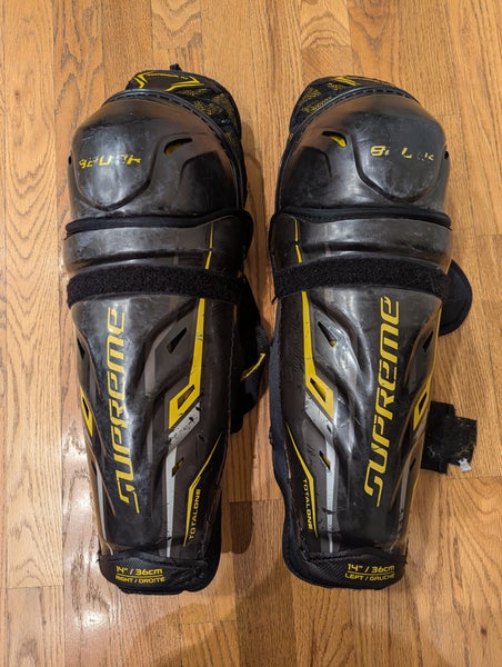 Intermediate Bauer Supreme TotalOne MX3 14" Shin Pads (Used)