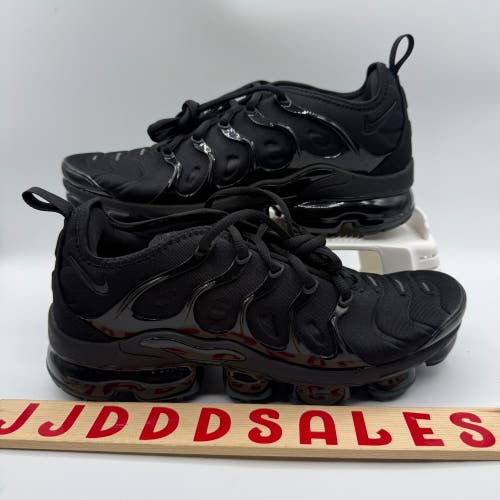Nike Air VaporMax Plus Triple Black Shoes 924453-004 Men’s Sz 8 NEW