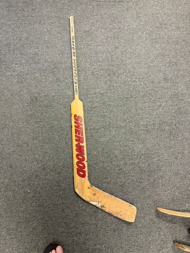 TPS Hockey Goalie Stick - Signed